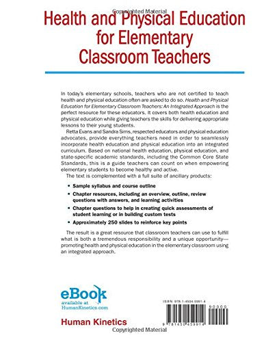 Health and Physical Education for Elementary Classroom Teachers: An Integrated Approach (SHAPE America set the Standard)