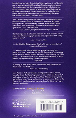John Coltrane: His Life and Music (The Michigan American Mus