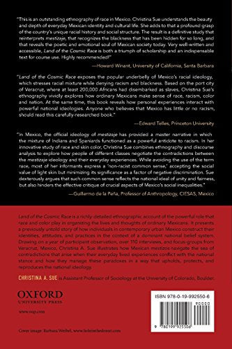 Land of the Cosmic Race: Race Mixture, Racism, and Blackness in Mexico