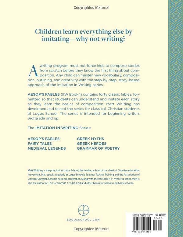 Aesops Fables (Imitation In Writing)
