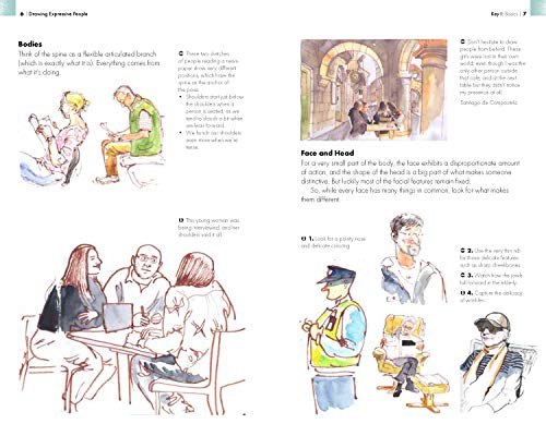 Urban Sketching Handbook Drawing Expressive People: Essential Tips & Techniques for Capturing People on Location (Urban Sketching Handbooks, 12) (Volume 12)