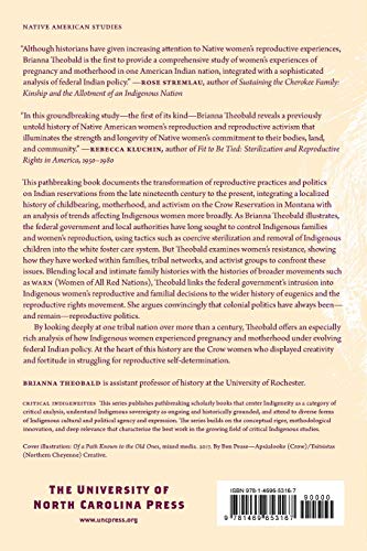Reproduction on the Reservation: Pregnancy, Childbirth, and Colonialism in the Long Twentieth Century (Critical Indigeneities)
