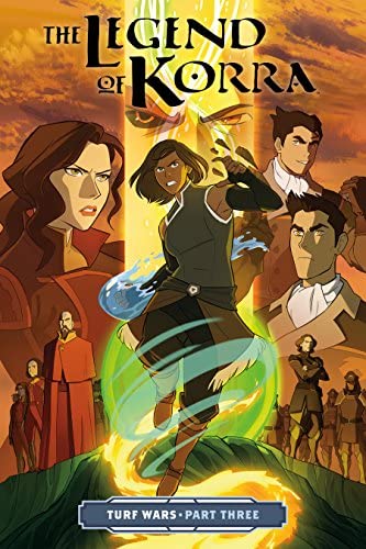 The Legend of Korra Series 7-book Set Collection (Turf Wars Part 1-3, Ruins of the Empire Part 1-3, Patterns in Time)