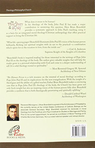 Human Person — back cover