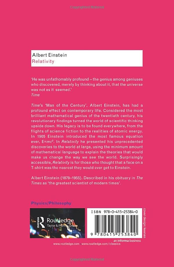 Relativity - The Special and The General Theory(Routledge Classics)