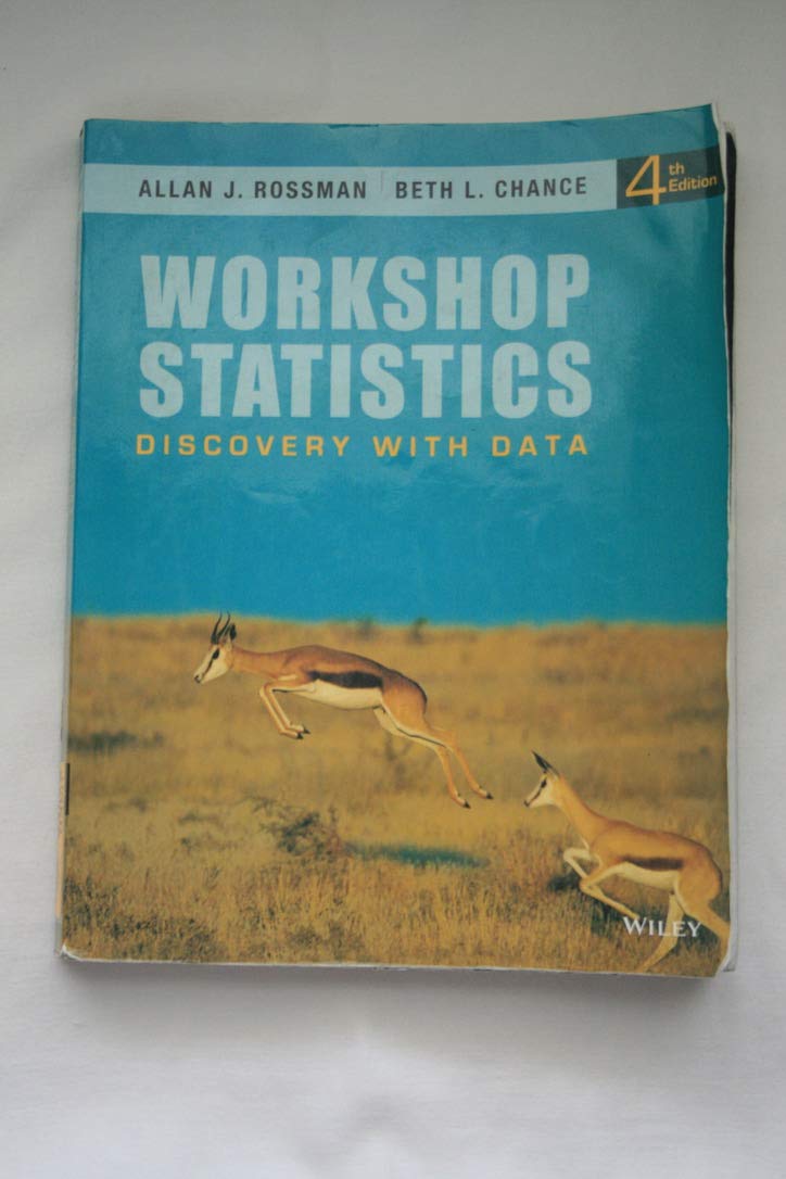 Workshop Statistics: Discovery with Data