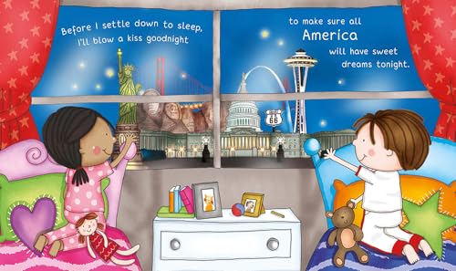 Night-Night America: A Sweet Goodnight Board Book for Kids and Toddlers