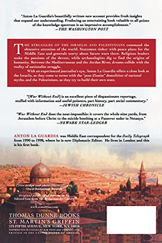 War Without End: Israelis, Palestinians, and the Struggle for a Promised Land