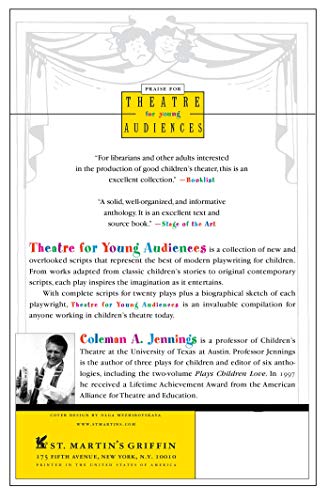 Theatre for Young Audiences: 20 Great Plays for Children