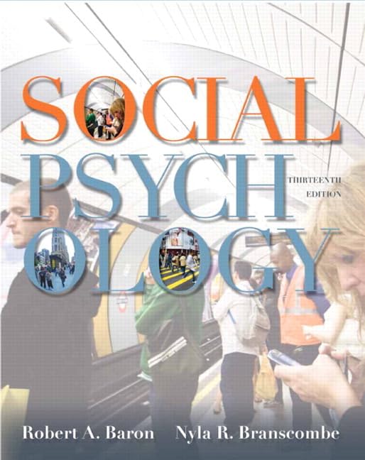 Social Psychology (13th Edition) by Baron, Robert A.