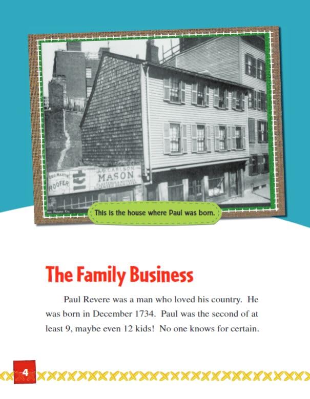 Teacher Created Materials - Primary Source Readers: Amazing Americans: Paul Revere - Grade 2 - Guided Reading Level K