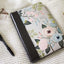 NIV, Thinline Bible, Large Print, Leathersoft, Floral, Zippered, Red Letter, Comfort Print