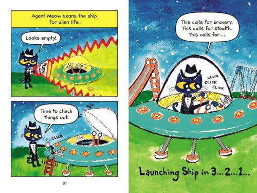 Pete the Cat and the Space Chase (I Can Read Comics Level 1)