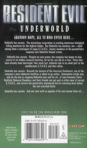 Underworld (Resident Evil #4) by Perry, S.D.