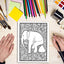 Pooping Animals: A Funny Coloring Book for Adults