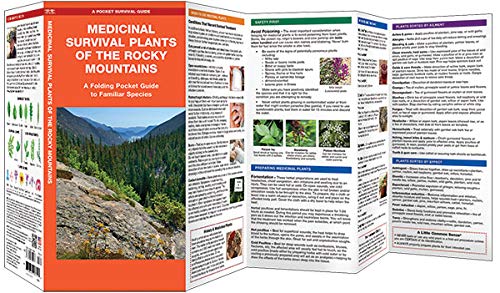 Medicinal Survival Plants of the Rocky Mountains: A Folding Pocket Guide to Familiar Species (Outdoor Skills and Preparedness)