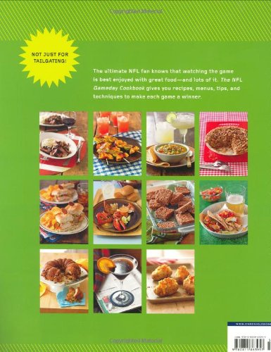 The NFL Gameday Cookbook: 150 Recipes to Feed the Hungriest Fan from Preseason to the Super Bowl