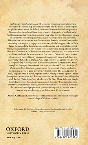 Philosophy and the Novel