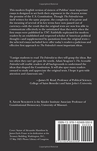 The Accessible Federalist: A Modern English Translation of 16 Key Federalist Papers