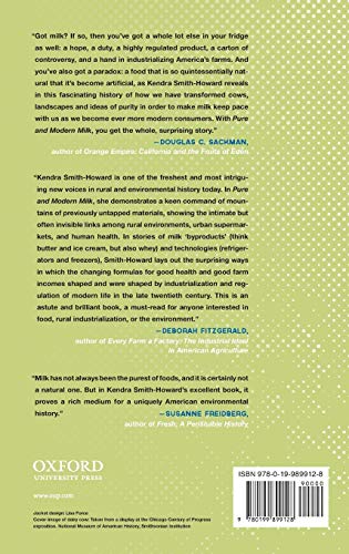 Pure and Modern Milk: An Environmental History since 1900