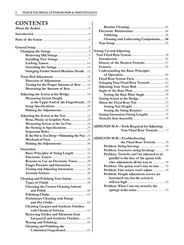Alfred's Teach Yourself Guitar Repair & Maintenance: Everything You Need to Know to Start Working on Your Guitar! (Teach Yourself Series)