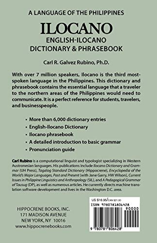 English-Ilocano Dictionary & Phrasebook