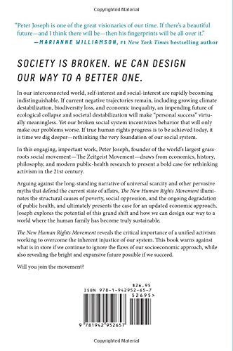 The New Human Rights Movement: Reinventing the Economy to End Oppression — back cover
