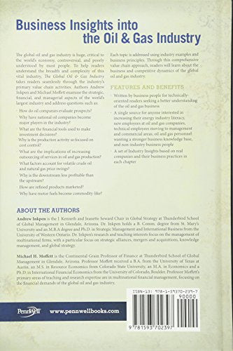 The Global Oil & Gas Industry: Management, Strategy and Finance