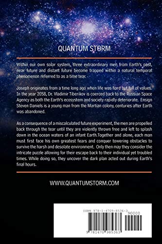 Quantum Storm - Volume 1 - Tangled in Time — back cover