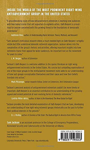 Oath Keepers: Patriotism and the Edge of Violence in a Right-Wing Antigovernment Group