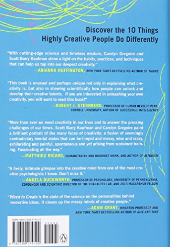 Wired to Create: Unraveling the Mysteries of the Creative Mind