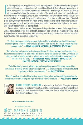 Shucked: Life on a New England Oyster Farm — back cover
