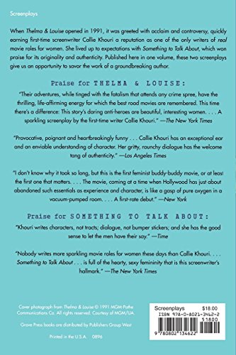 Thelma and Louise and Something to Talk About (Screenplays)
