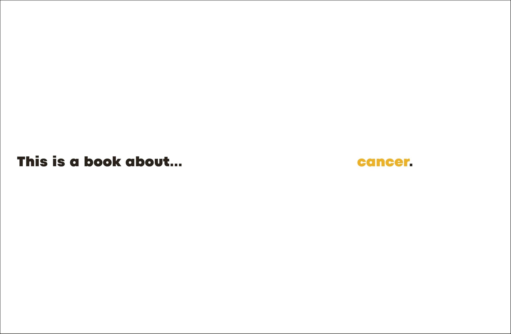 A Kids Book About Cancer