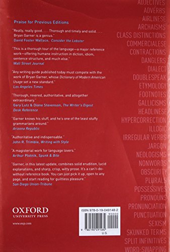 Garner's Modern English Usage by Bryan Garner