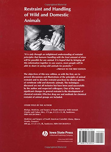 Restraint and Handling of Wild and Domestic Animals