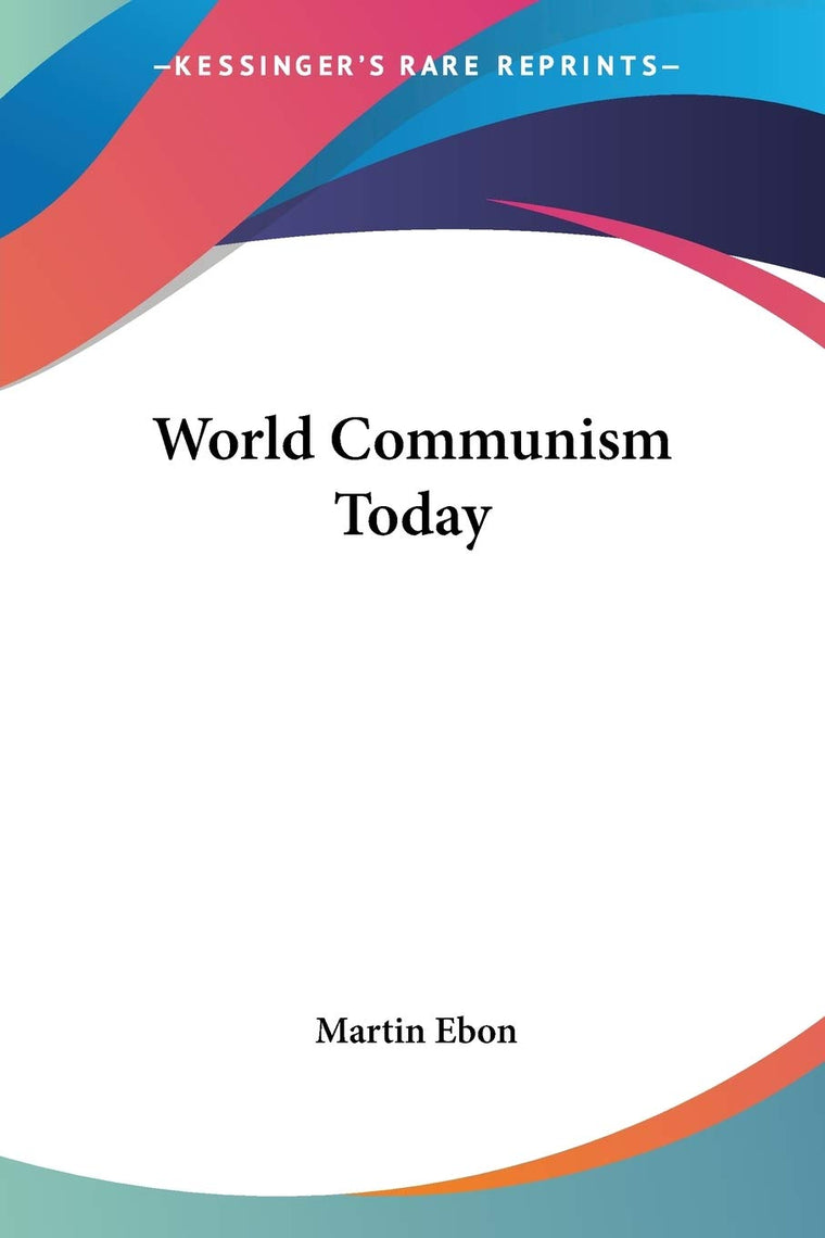 World Communism Today