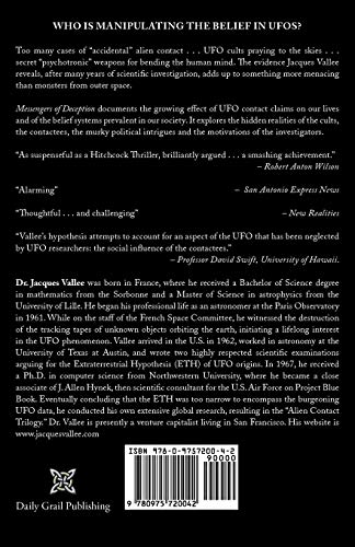 Messengers of Deception: UFO Contacts and Cults