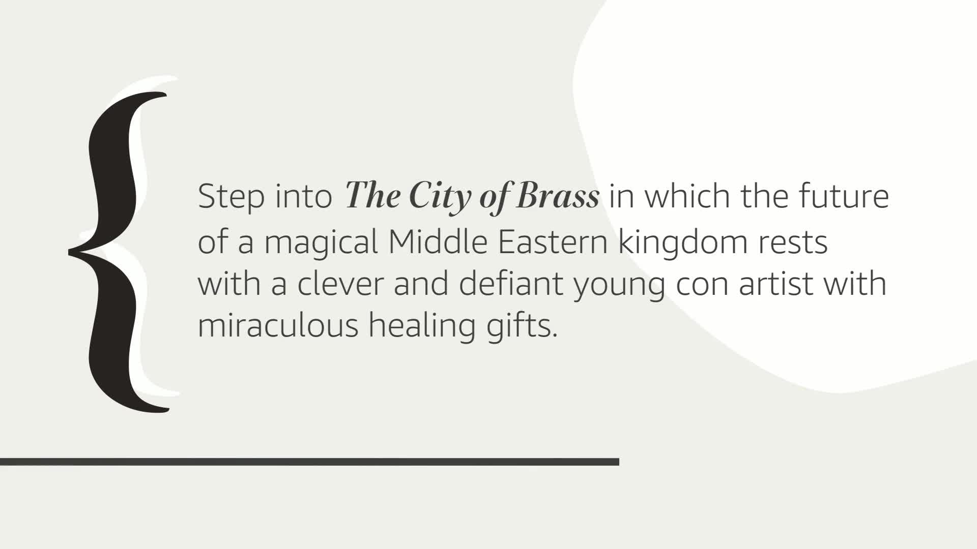 The City of Brass: A Novel (The Daevabad Trilogy)