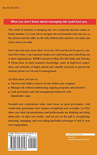 Risk From the CEO and Board Perspective: What All Managers Need to Know About Growth in a Turbulent World