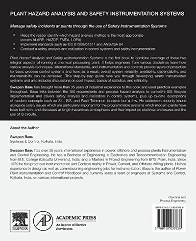 Plant Hazard Analysis and Safety Instrumentation Systems