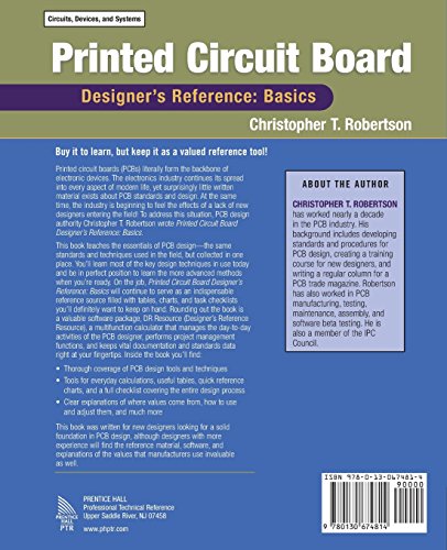 Printed Circuit Board Designer's Reference; Basics — back cover