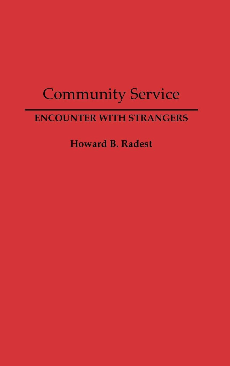 Community Service: Encounter with Strangers