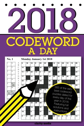 Codeword a Day 2018: 365 dated codeword puzzles