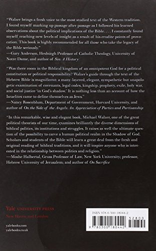 In God's Shadow: Politics in the Hebrew Bible