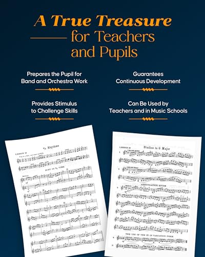 Rubank Intermediate Method - Clarinet (Rubank Educational Library, 52) - Clarinet Music Book for Teachers and Students - Easy to Read and Study Clarinet Sheet Music