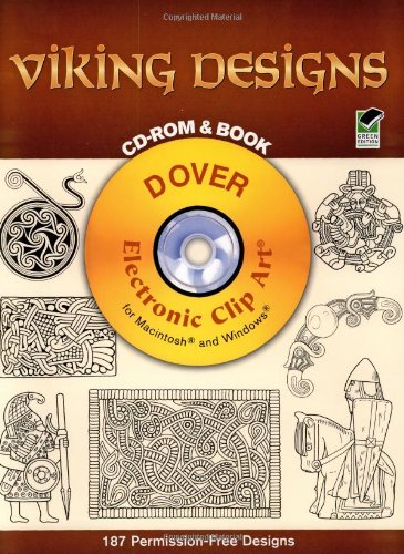 Viking Designs CD-ROM and Book (Dover Electronic Clip Art) b