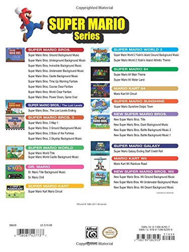 Super Mario Series for Piano: Intermediate/Advanced Piano Solos