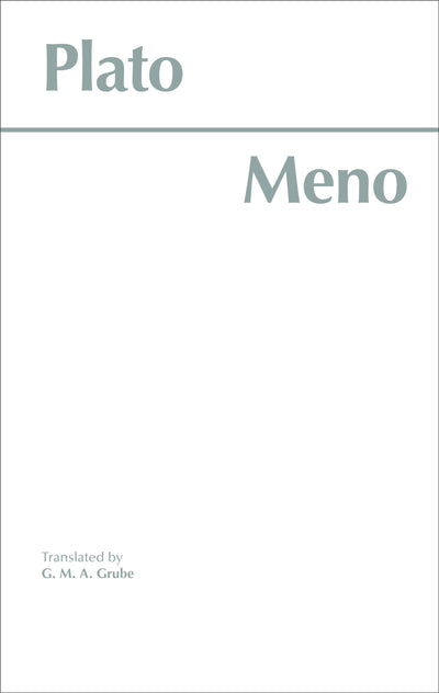 Meno (Hackett Classics)