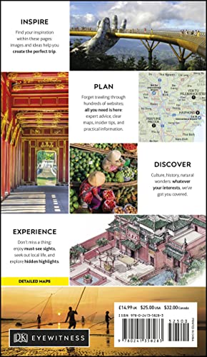 DK Eyewitness Vietnam: 2019 (Travel Guide) — back cover